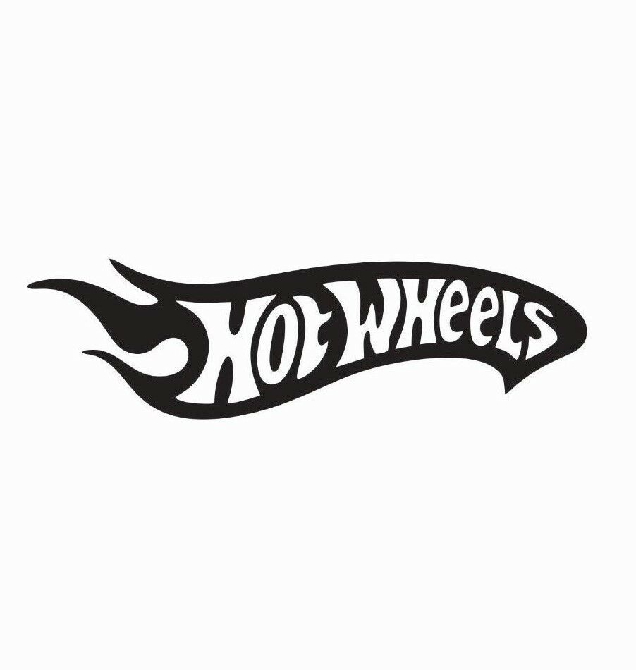 Hot Wheels Vinyl Die Cut Car Decal Sticker