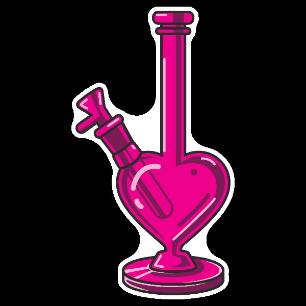 Canna Be My Valentine Sticker Stoner Vinyl Decal UV Safe Weatherproof 420 Art