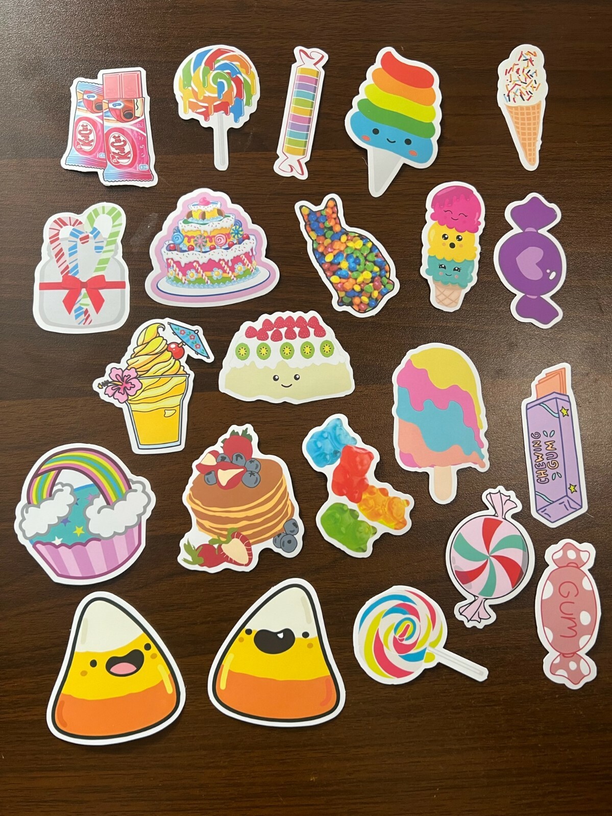 COLORFUL Candies and Treats~ Cartoon~ Stickers Pack~ anime 50 PC