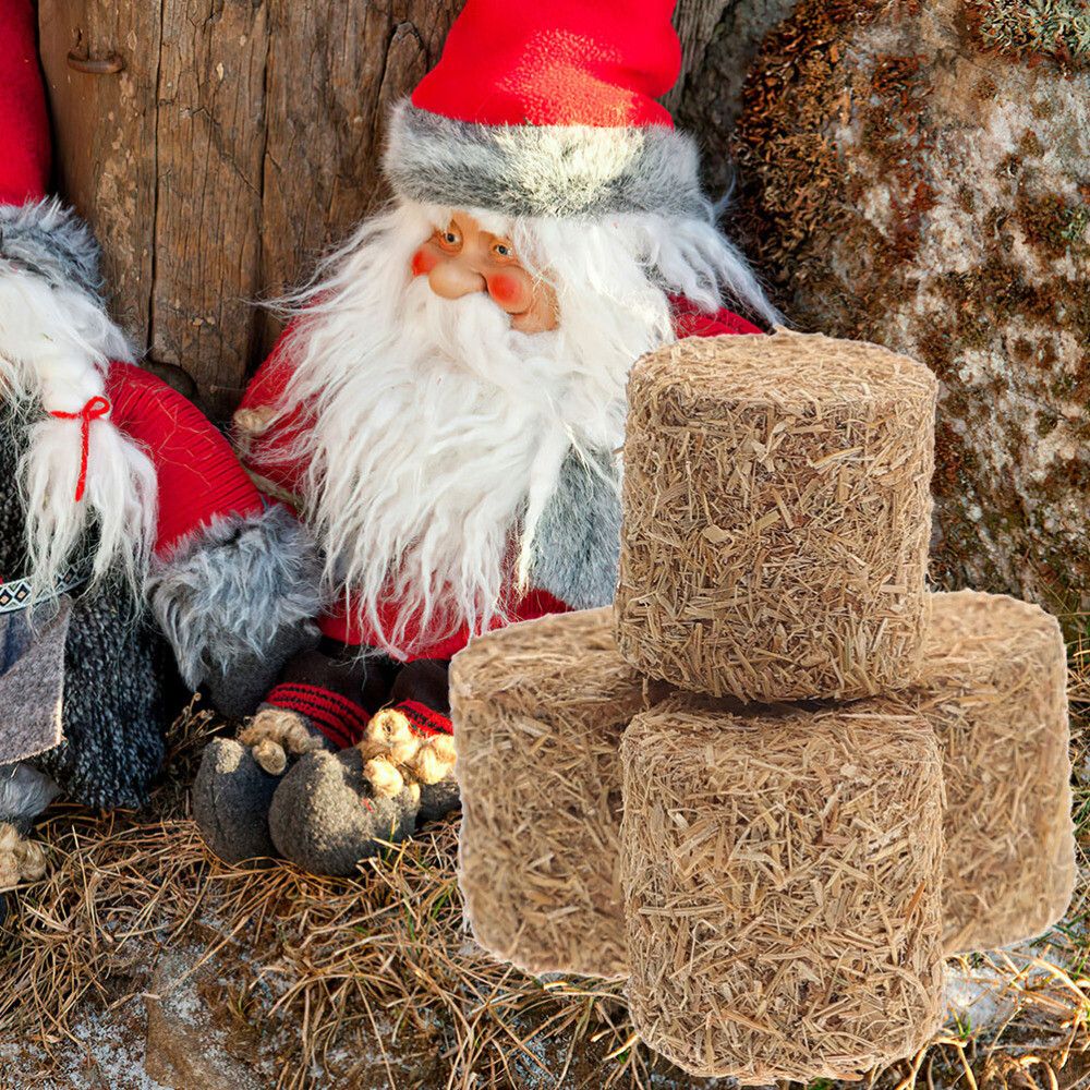 Mini Cylinder Bales Cube Bales Rectangular Bales Mini Hay Bales for Scene Decor