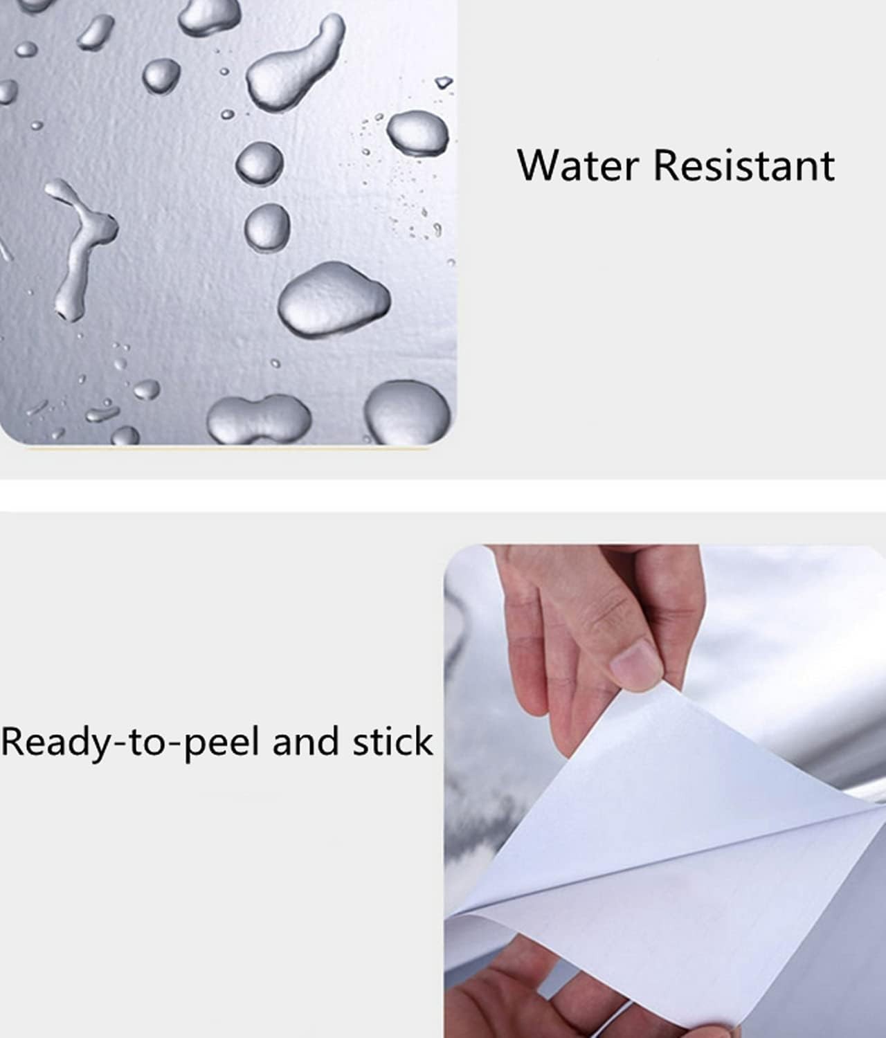 Chrome Mirror Vinyl Wrap Sticker Self-Adhesive Film