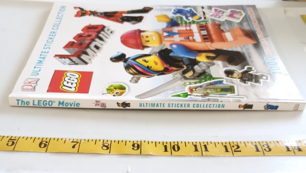 Lego The Lego Movie 1000+ full color reuseable sticker book