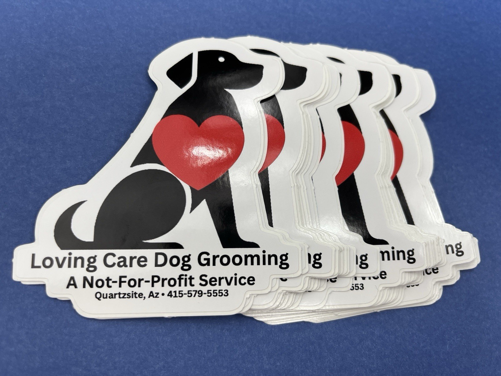 Custom Die Cut Logo Stickers Waterproof Vinyl Decals Business Product Labels