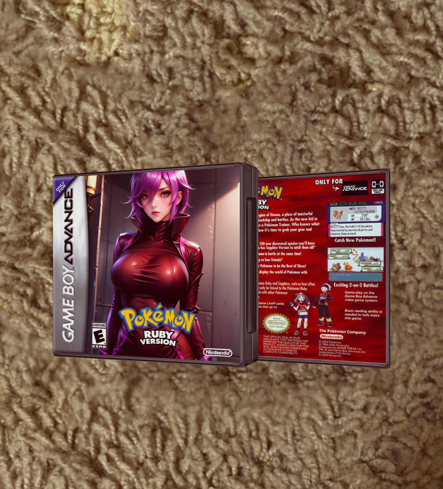 COVER ARTS ONLY POKEMON RUBY EMERALD | FIRERED | YELLOW GBA DS GBC NO GAME
