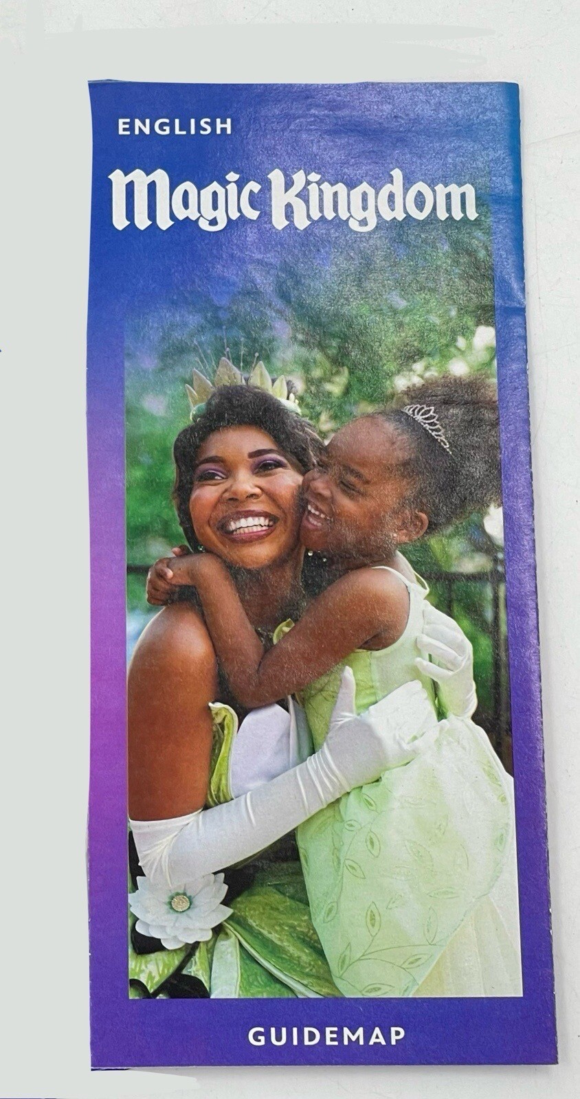 Walt Disney World Magic Kingdom Fall 2023 Park Guide Map "Tiana"