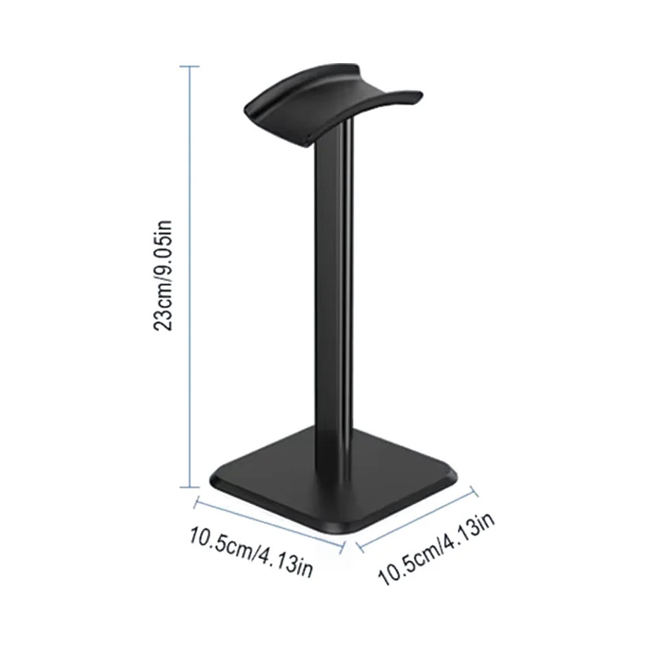Universal Headphone Stand Plastic Headset Holder Black/White Supporting Flexible