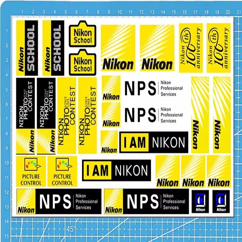Decorative Sticker For the Flash Shade Of Nikon Camera Tripod Moisture Proof Box