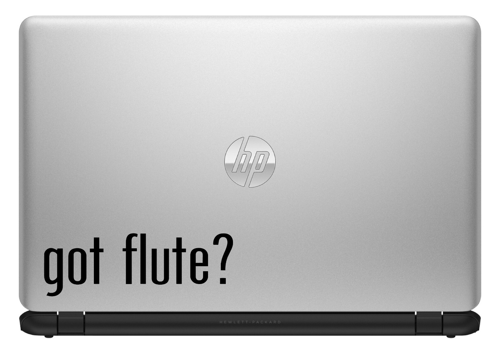 Got Flute? Custom Vinyl Sticker/Decal Music, Instrument, Flutist, Lesson