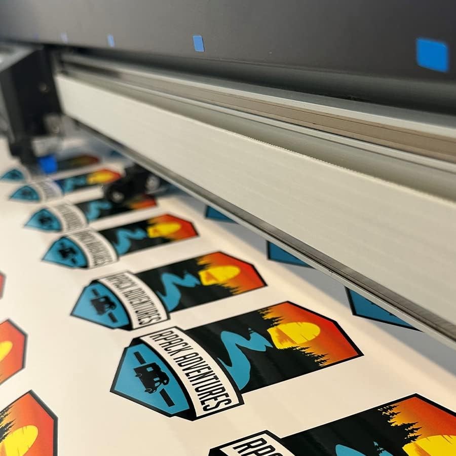 Sunshine Stickers Custom Waterproof Vinyl Stickers with Your Image Photo Text or