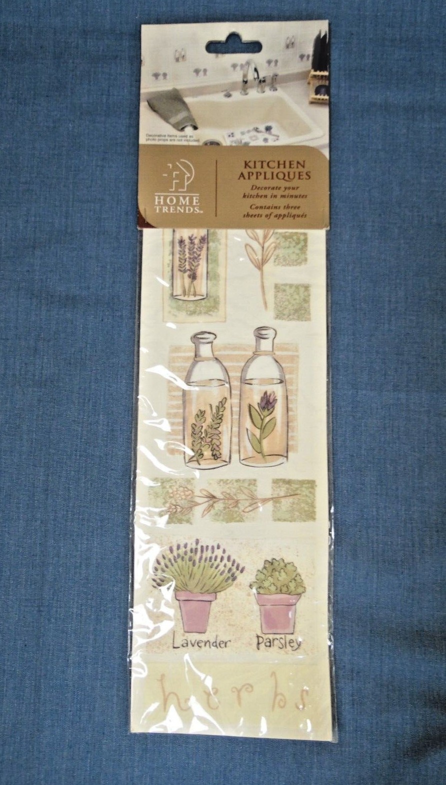 Herbs Garden Plants Kitchen Tile Backsplash Mural Wall Art Decals Peel Stick