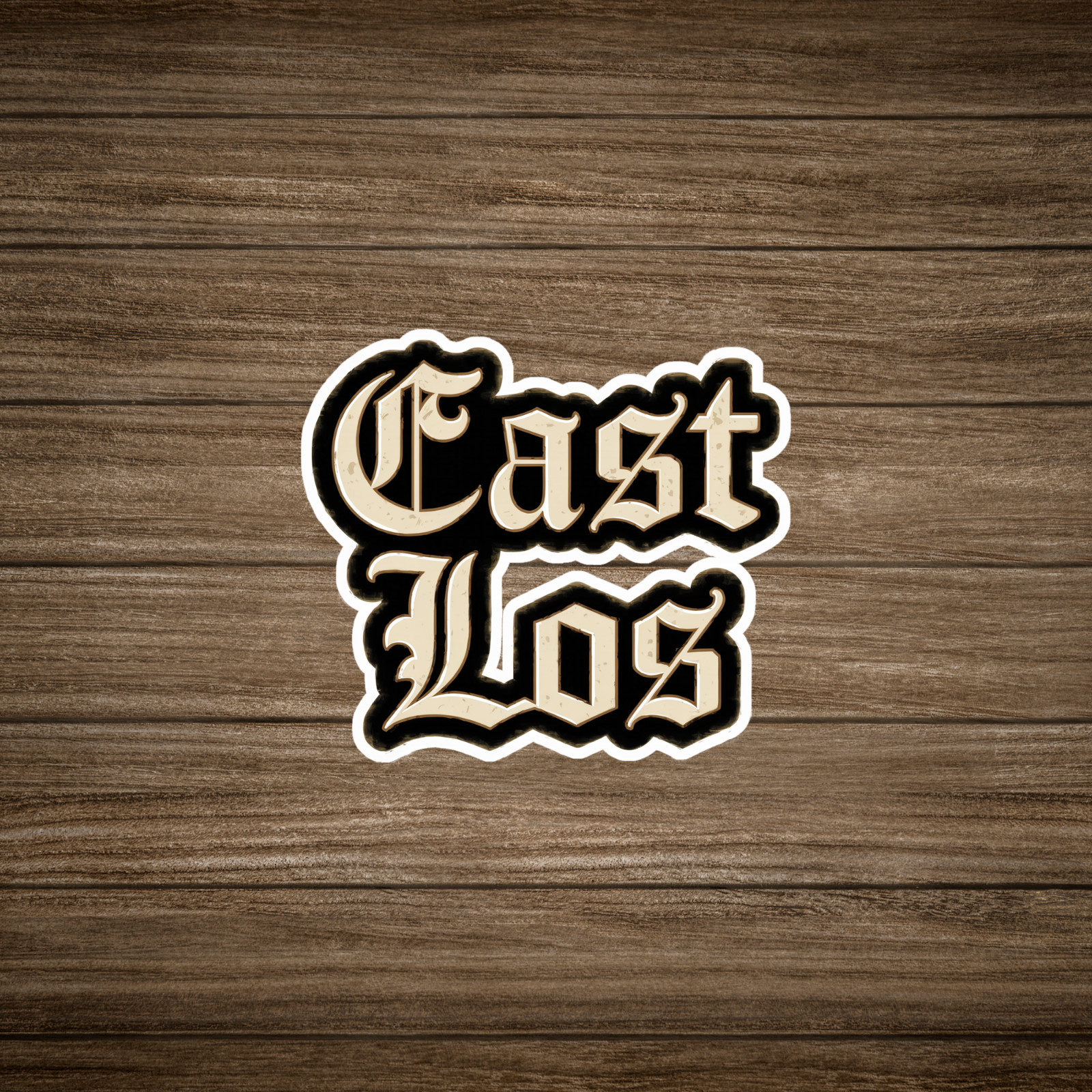 East Los Angeles Gothic Old English California Sticker Decal for Laptops Cars #3