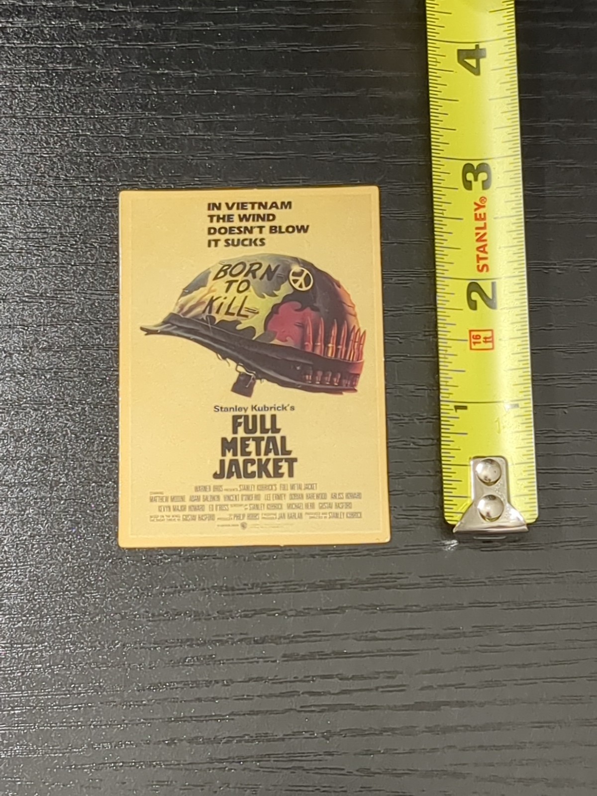 Sticker Full Metal Jacket 1987 Stanley Kubrick RARE Poster Artwork Philip Castle