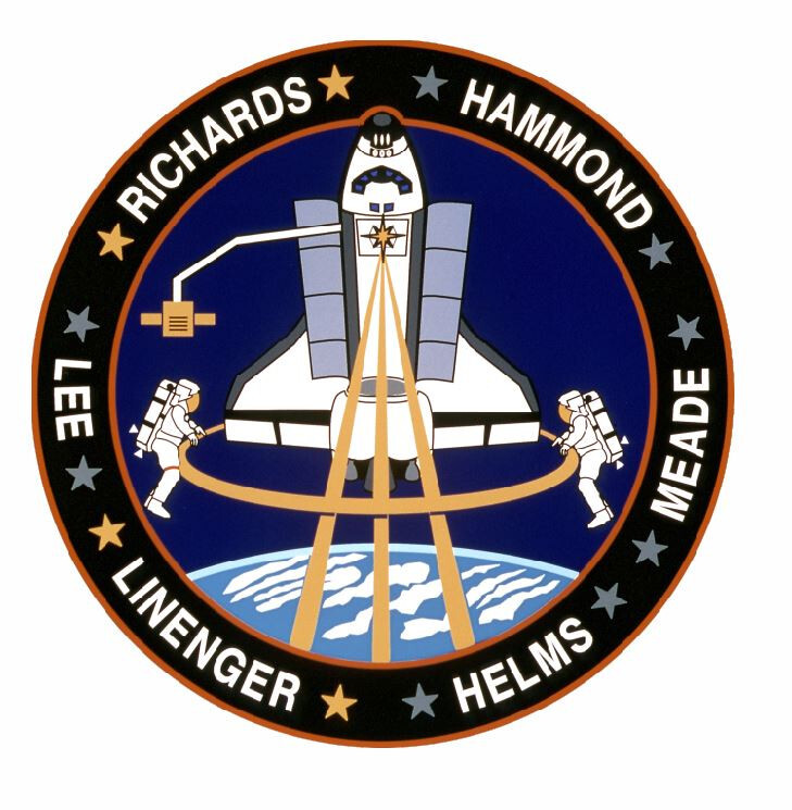 STS-64 Nasa Discovery Space Program decal Sticker M585
