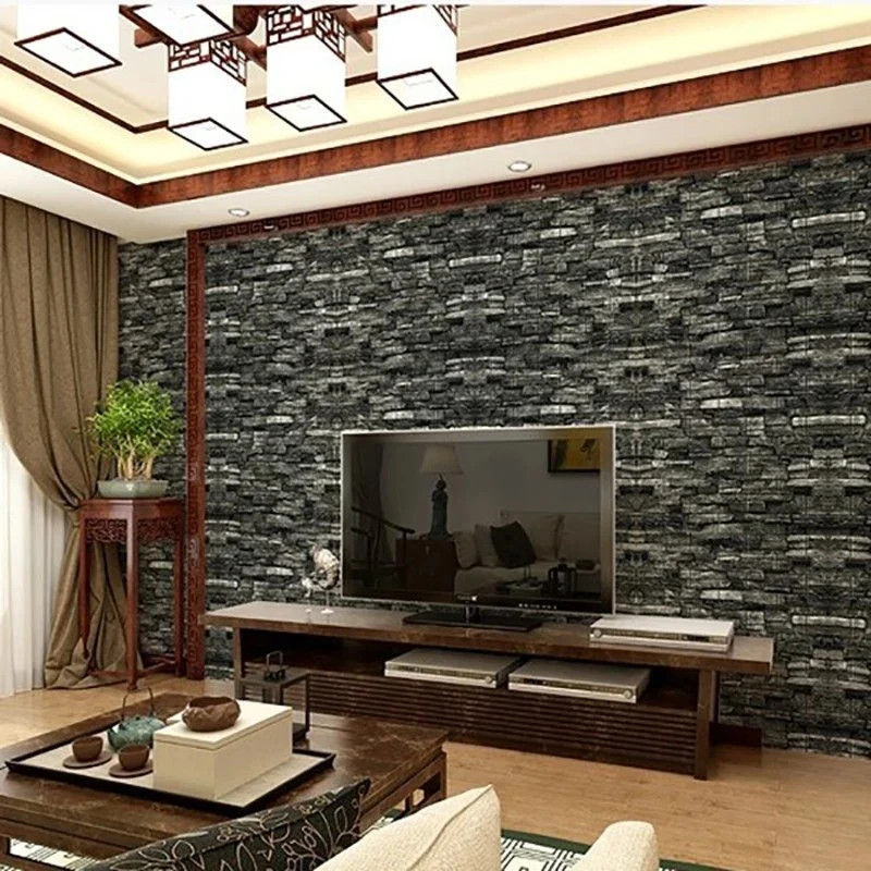 DIY 3D Brick Wallpaper Self Adhesive Foam Wall Sticker Waterproof Decor Panel