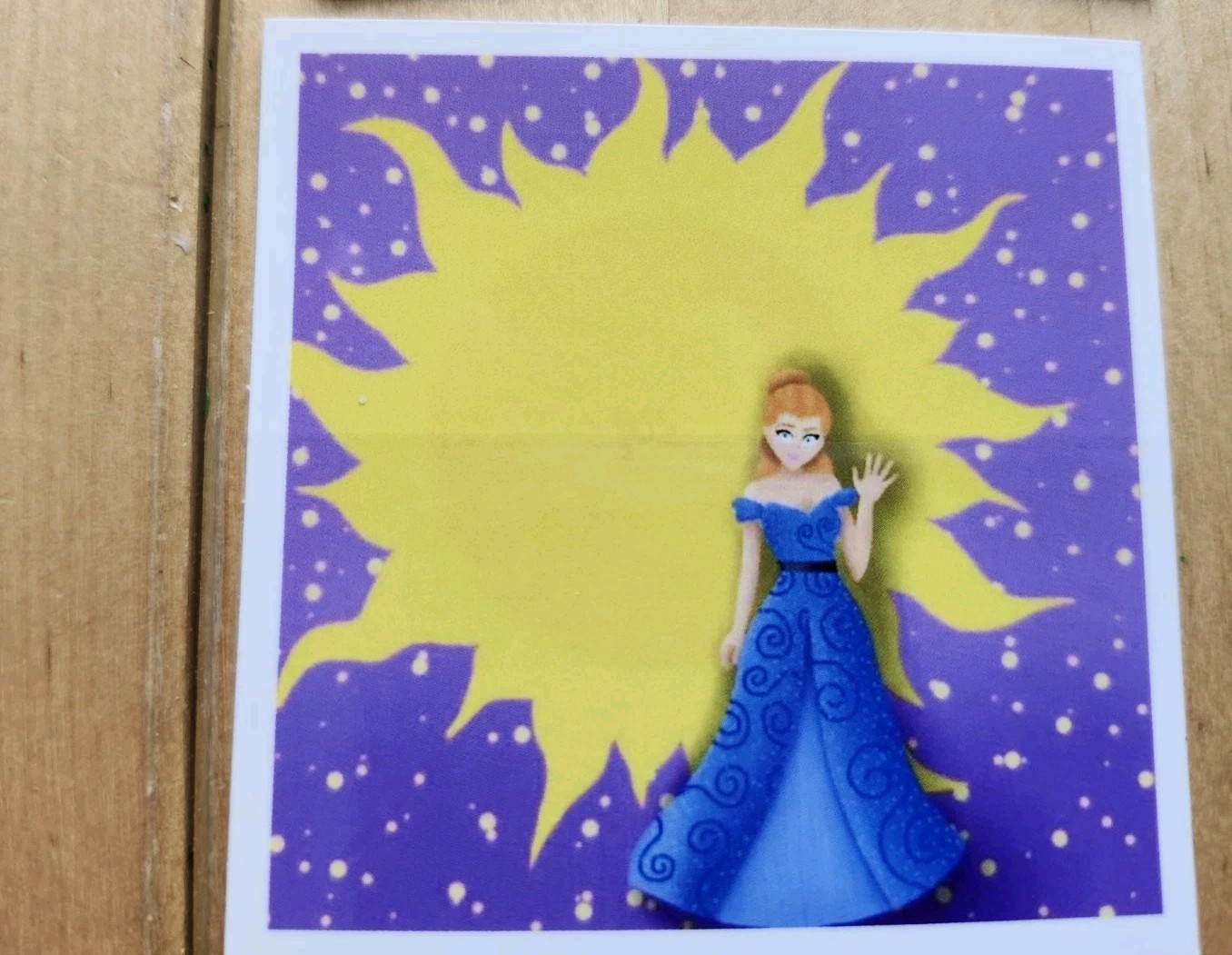 Anime Disney Original Artwork (By Hand)Becca's Art Corner Signed By Artist