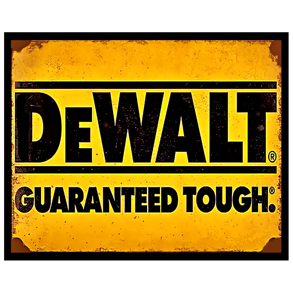 DeWalt Tools Vinyl Sticker Sign Decal Tool Box Garage Truck Car Cups Computer
