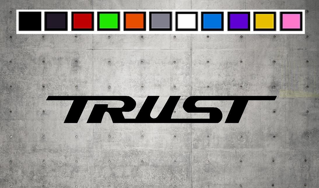 Trust LOGO Vinyl Decal Sticker Emblem Car Truck Window 4" 6" 8"