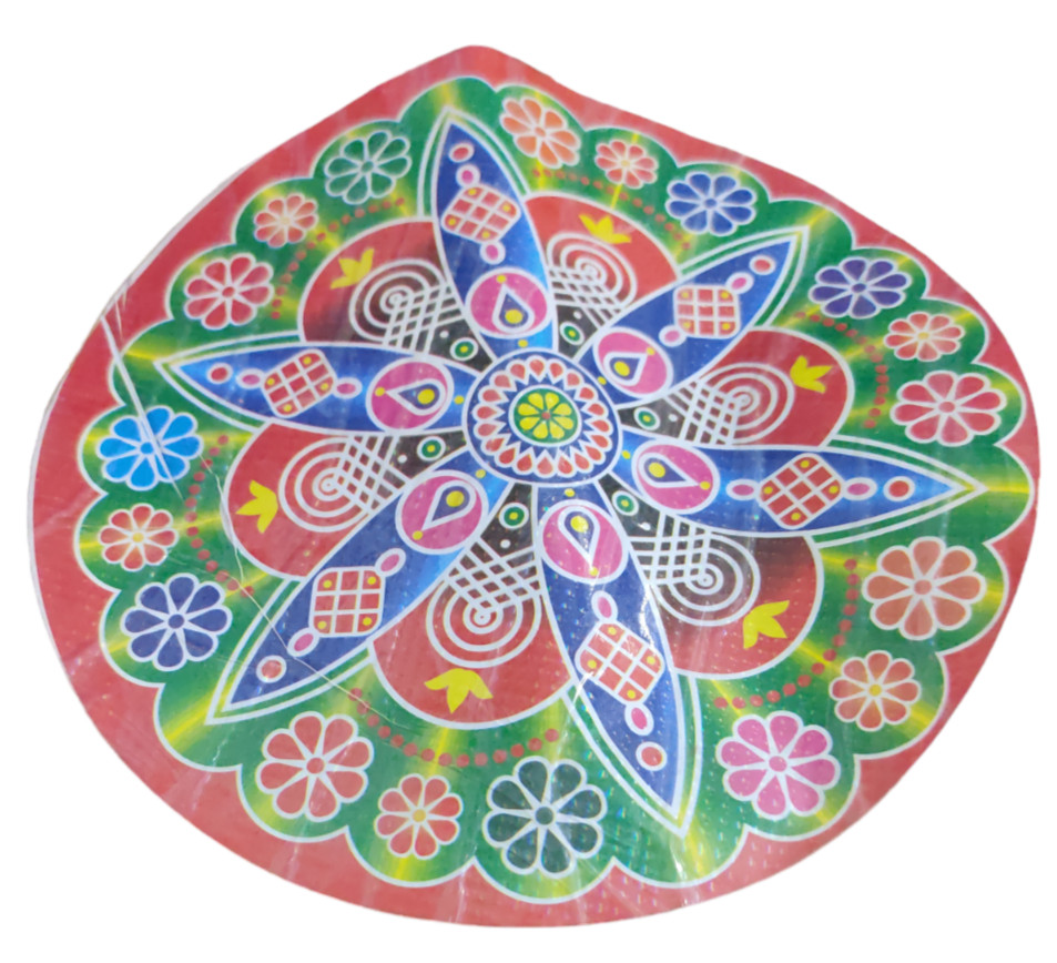 @ Diwali Rangoli Sticker for Decoration u102