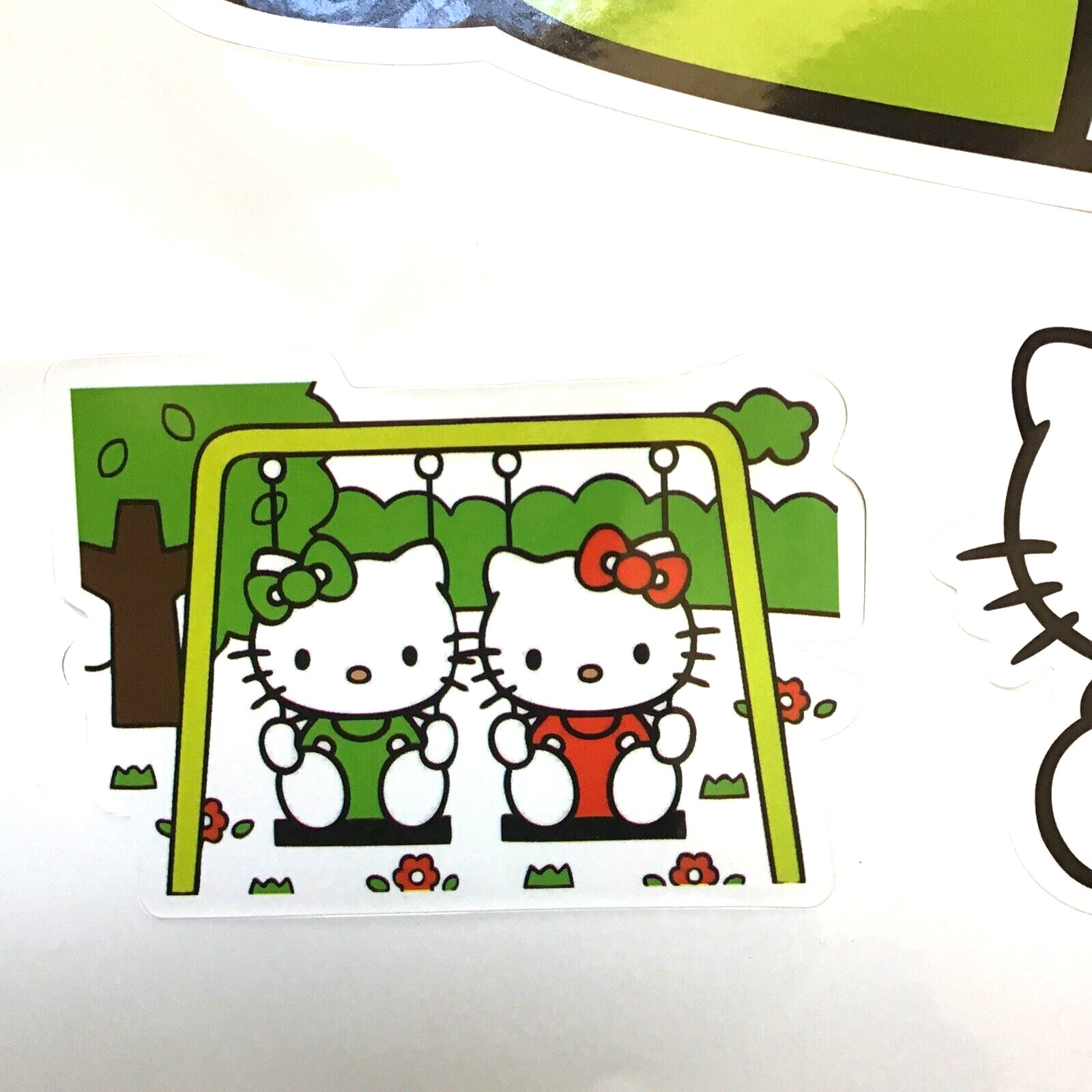 Hello Kitty Vinyl Sticker For Kids Room / Play room / Classroom / Party St-70