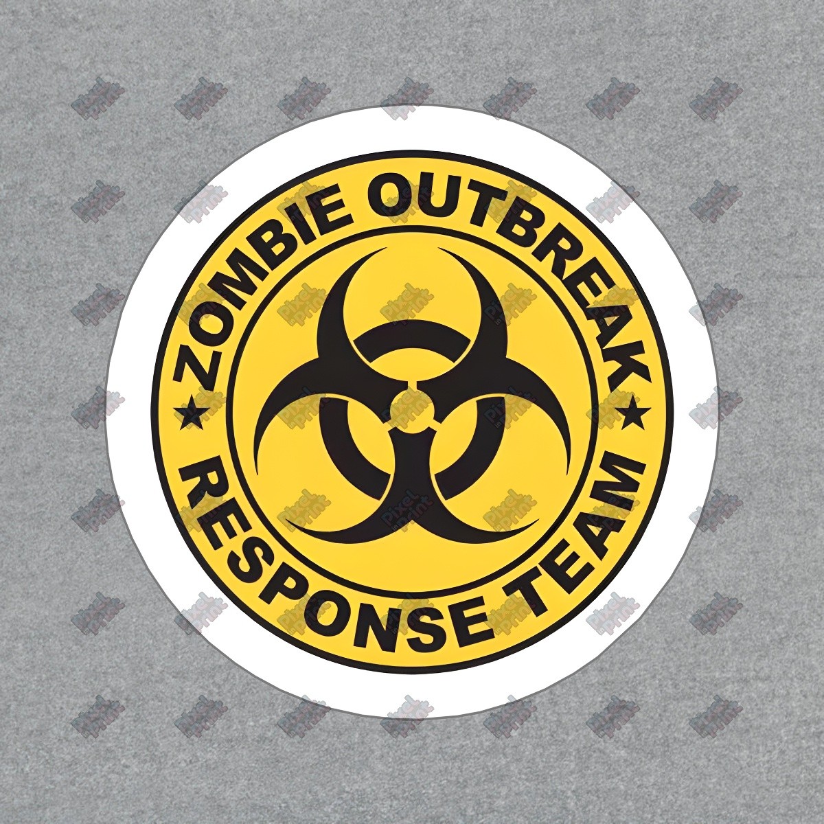 Zombie Outbreak Response Team Vinyl Sticker Cool Decal for Laptops, #239249