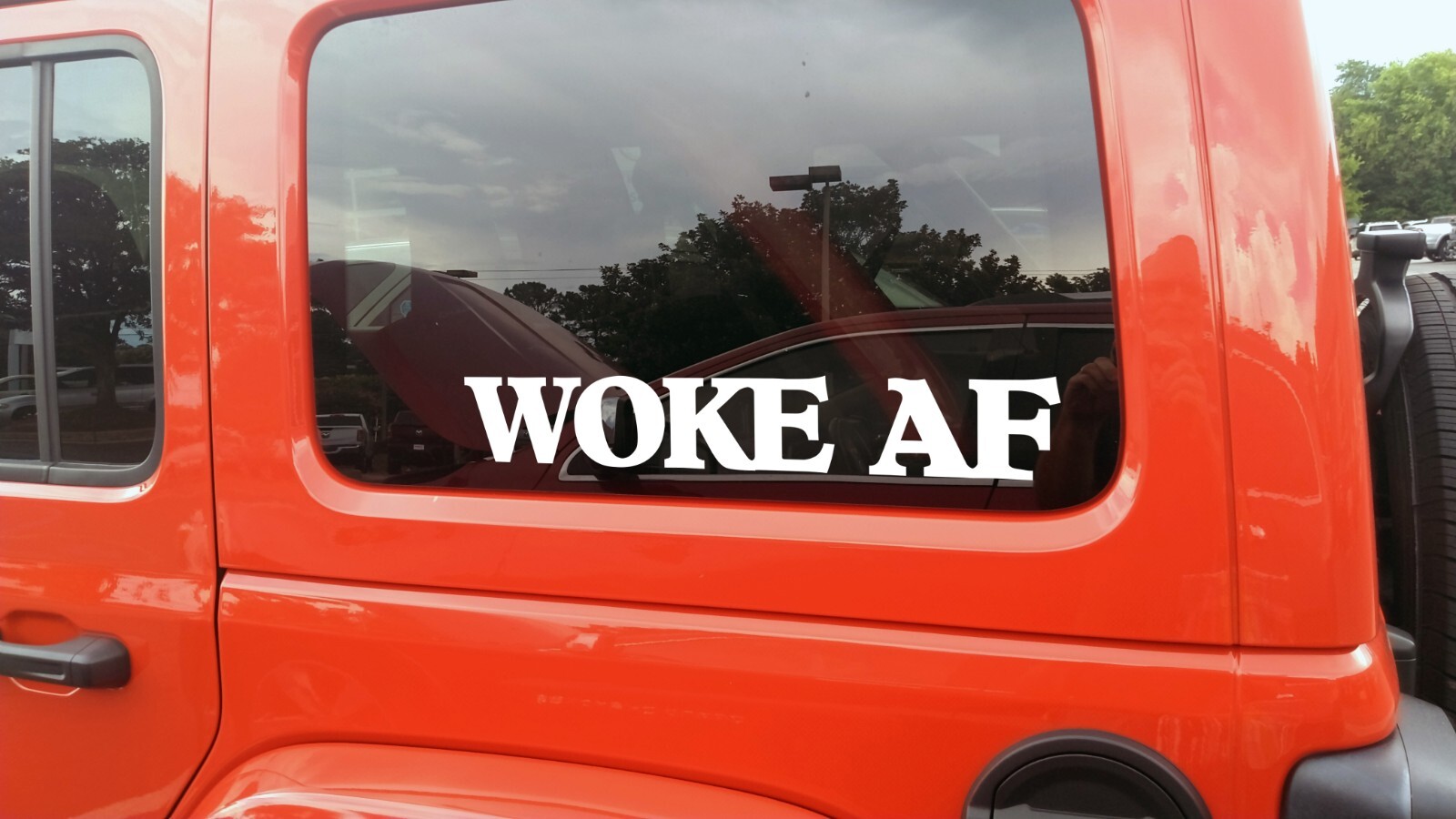 Woke AF Vinyl Decal – Social Justice Awareness – Die Cut Sticker