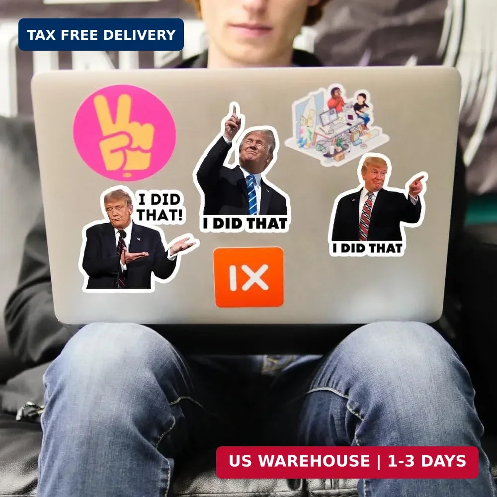 I Did that Trump Stickers, 100 Pcs Trump I Did that Stickers, Funny I Did that S
