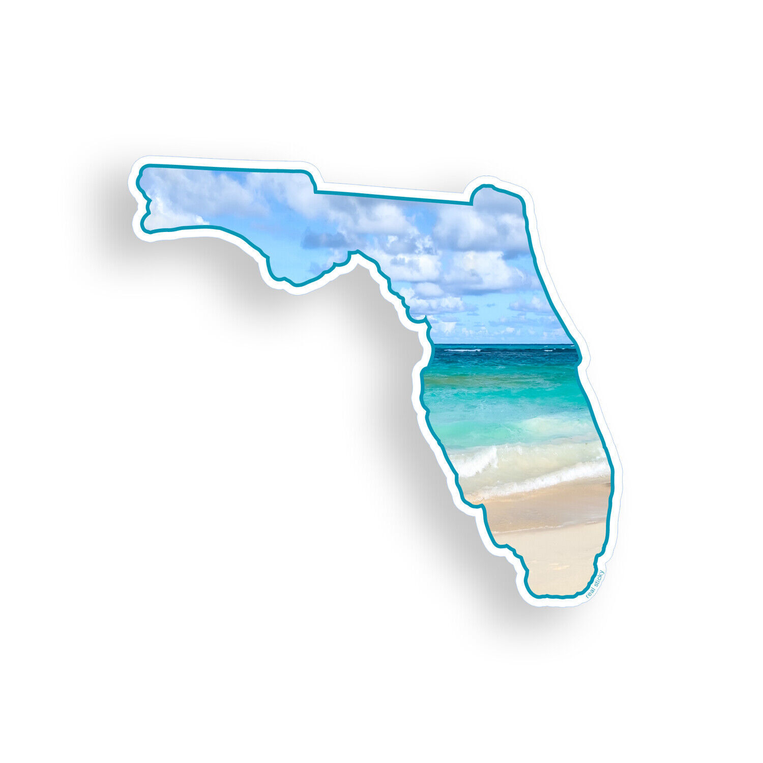 Florida Beach Sticker Decal