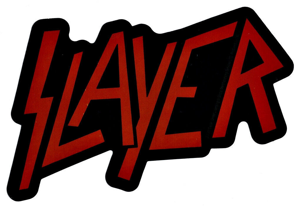 Slayer Logo Sticker Decal