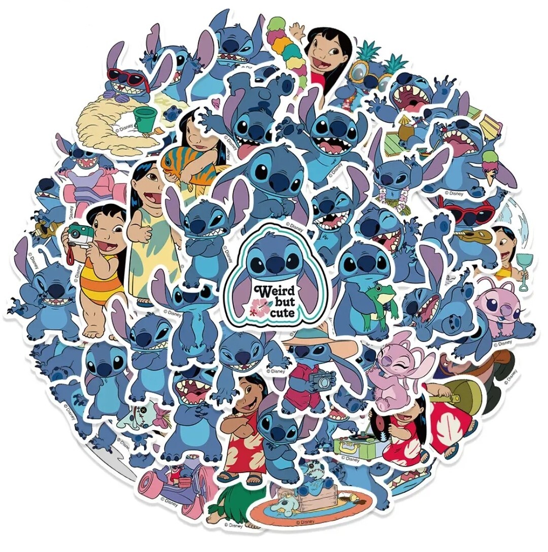 10 PCS Disney Lilo And Stitch Stickers 2 BRAND NEW
