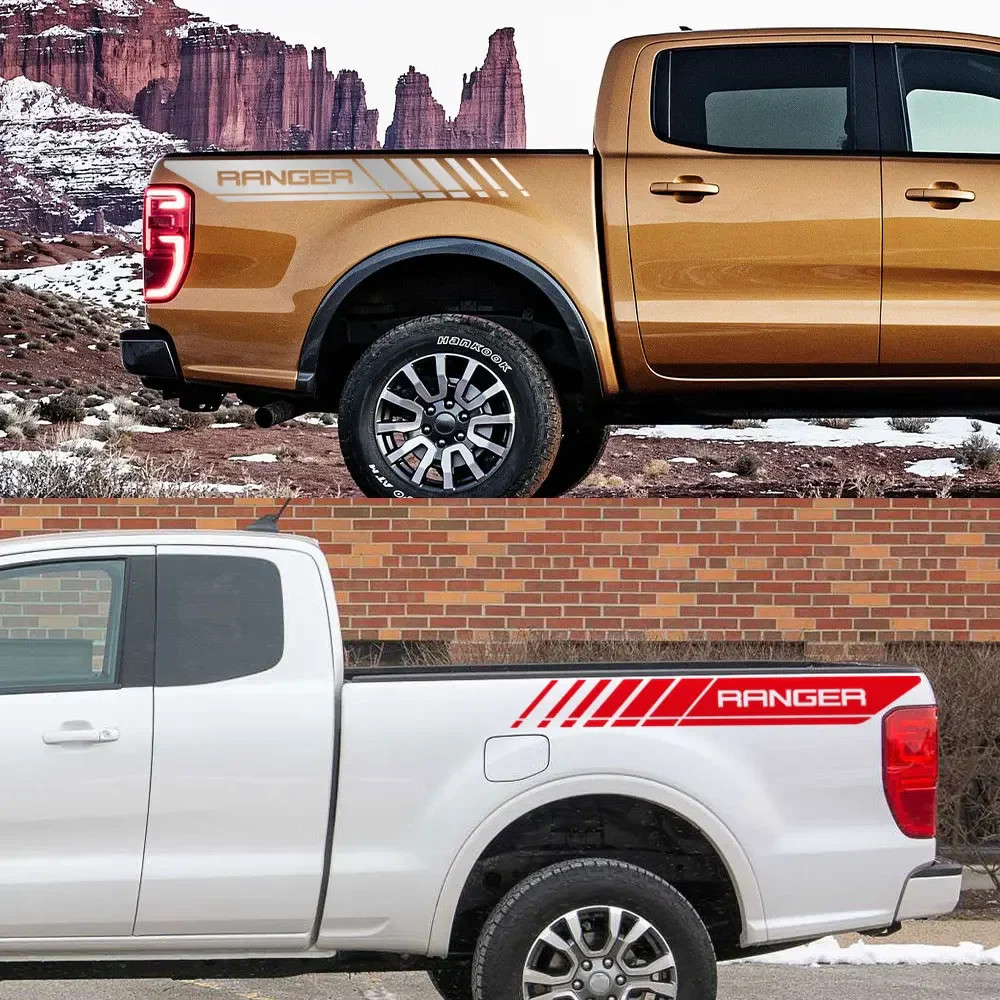 Aftermarket Rear Trunk Side Letter Decal for Ford Ranger Raptor | Vinyl Film Tru