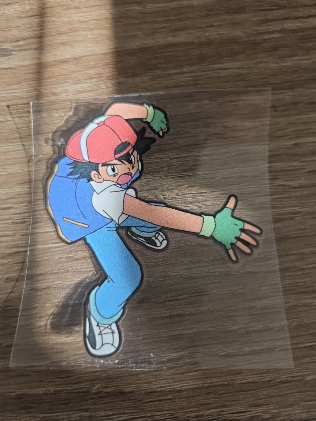 Pokemon Ash UV DTF Decal Sticker Waterproof Raised Made In USA