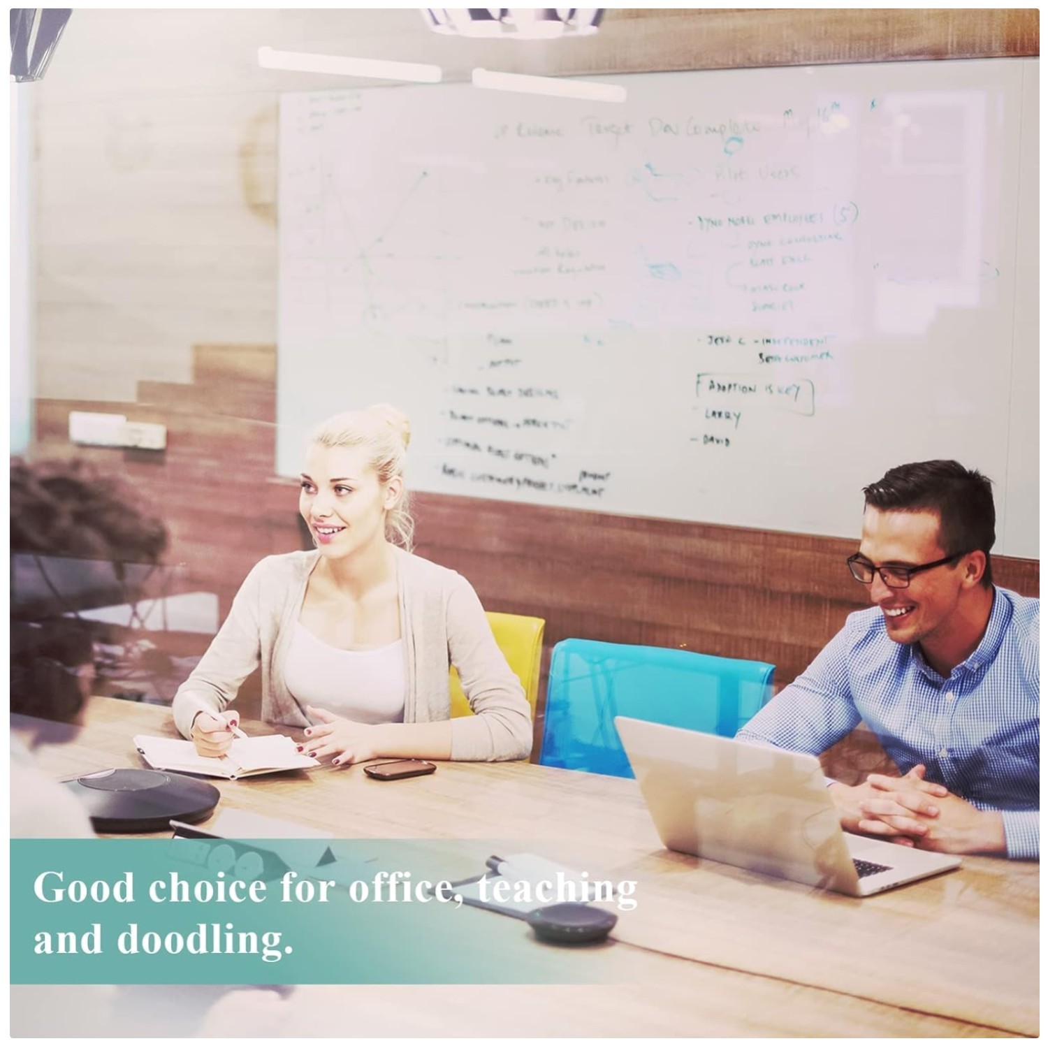 Industrial-Grade Whiteboard Covering – Easy Installation