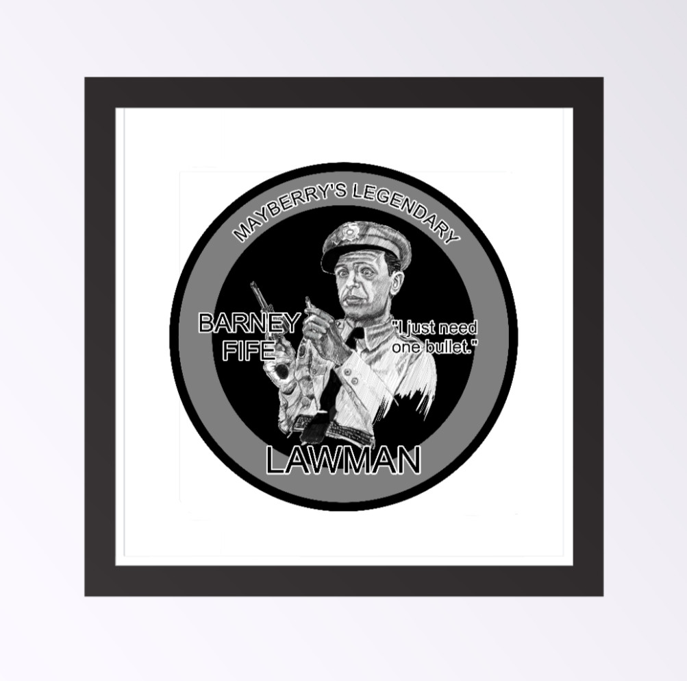 Andy Griffith Show (Mayberry's Lawman) – 4" Vinyl Decal Vehicle Cooler Laptop 25