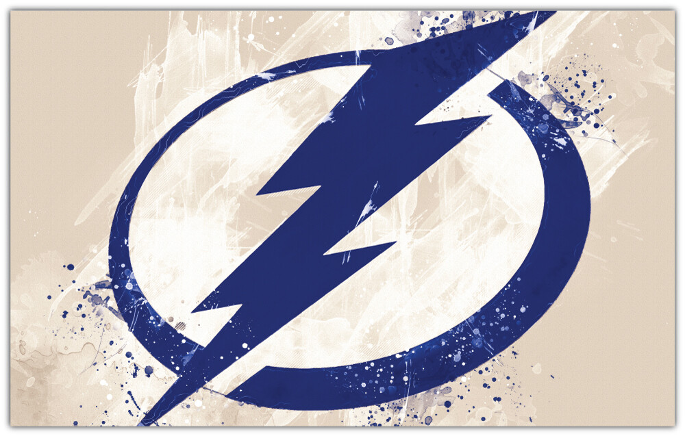 Tampa Bay Lightings NHL Hockey Sport Logo Car Bumper Sticker Decal "SIZES"