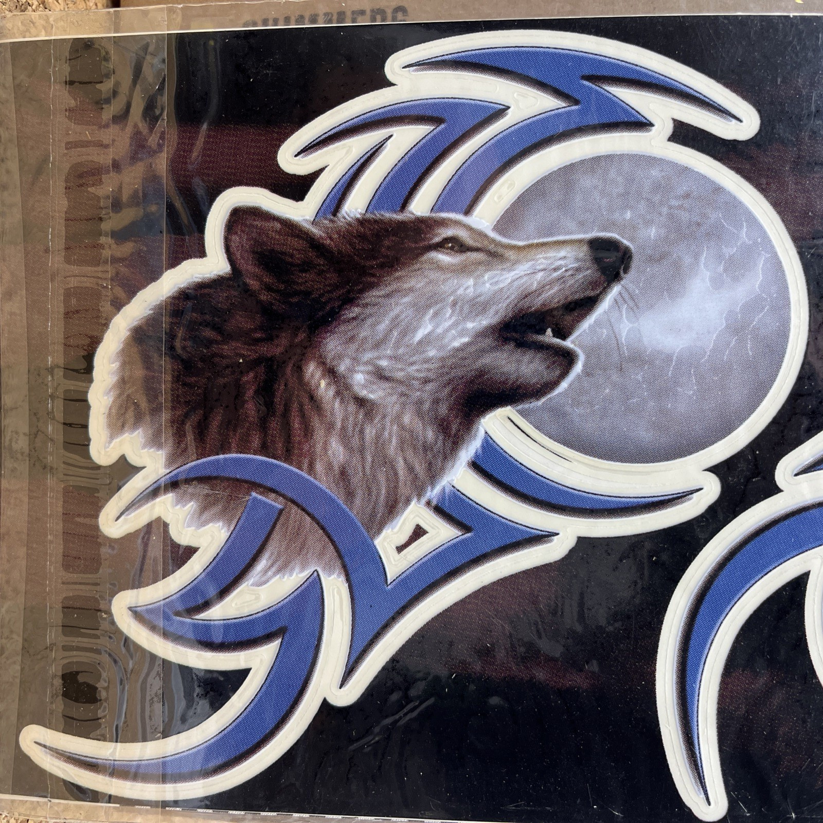 Lethal Threat Wolf Stickers Lot Tribal Howling Wolf Decal Car Truck USA SB37725