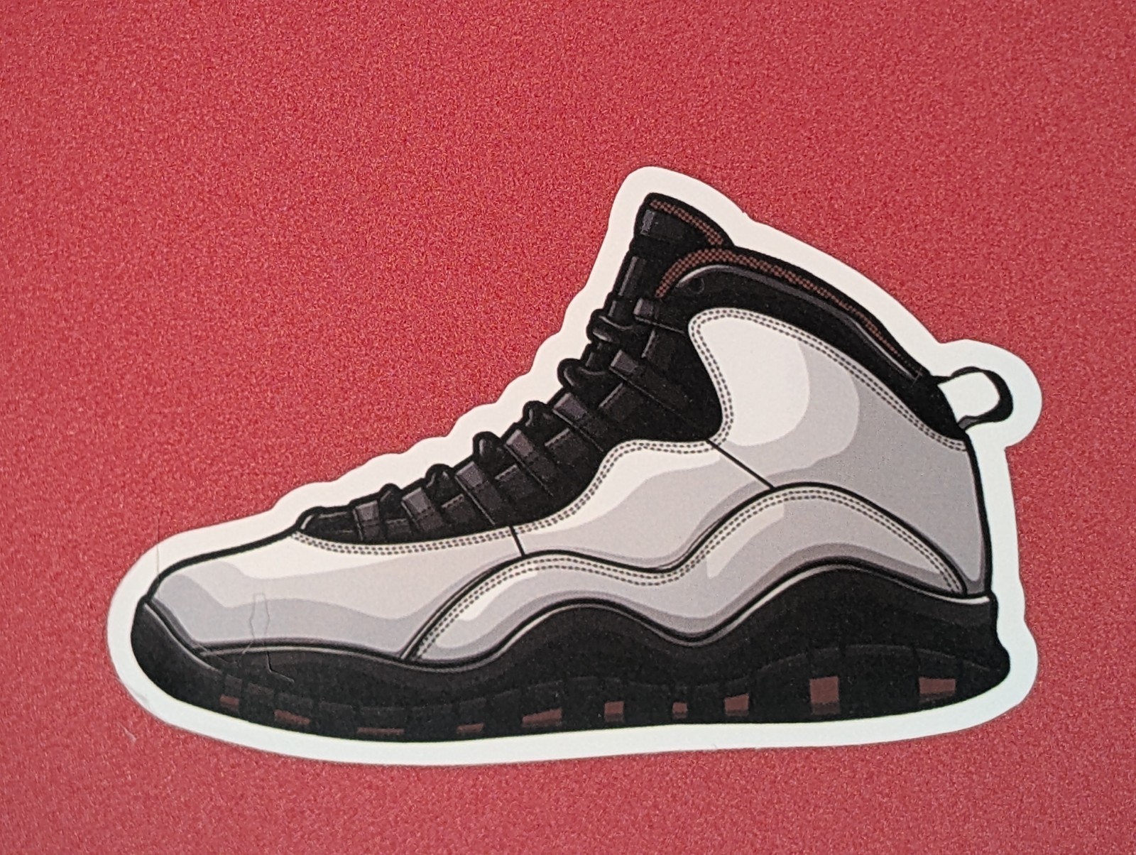 Michael Air Jordan Nike Jumpman Sneakers Tenis Shoes Sticker Decal Bulls ~2 inch