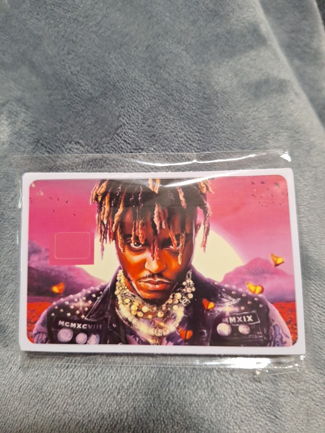 Juice WRLD Money Credit / Debit Card Skin Cover Decal Sticker *SMALL CHIP