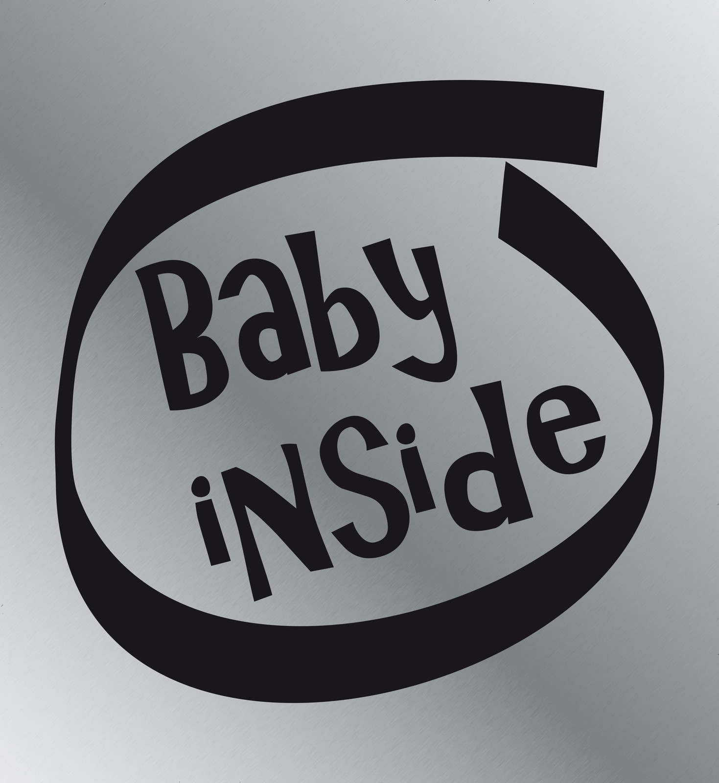Vinyl sticker sticker baby inside sticker baby on board motorcycle car home