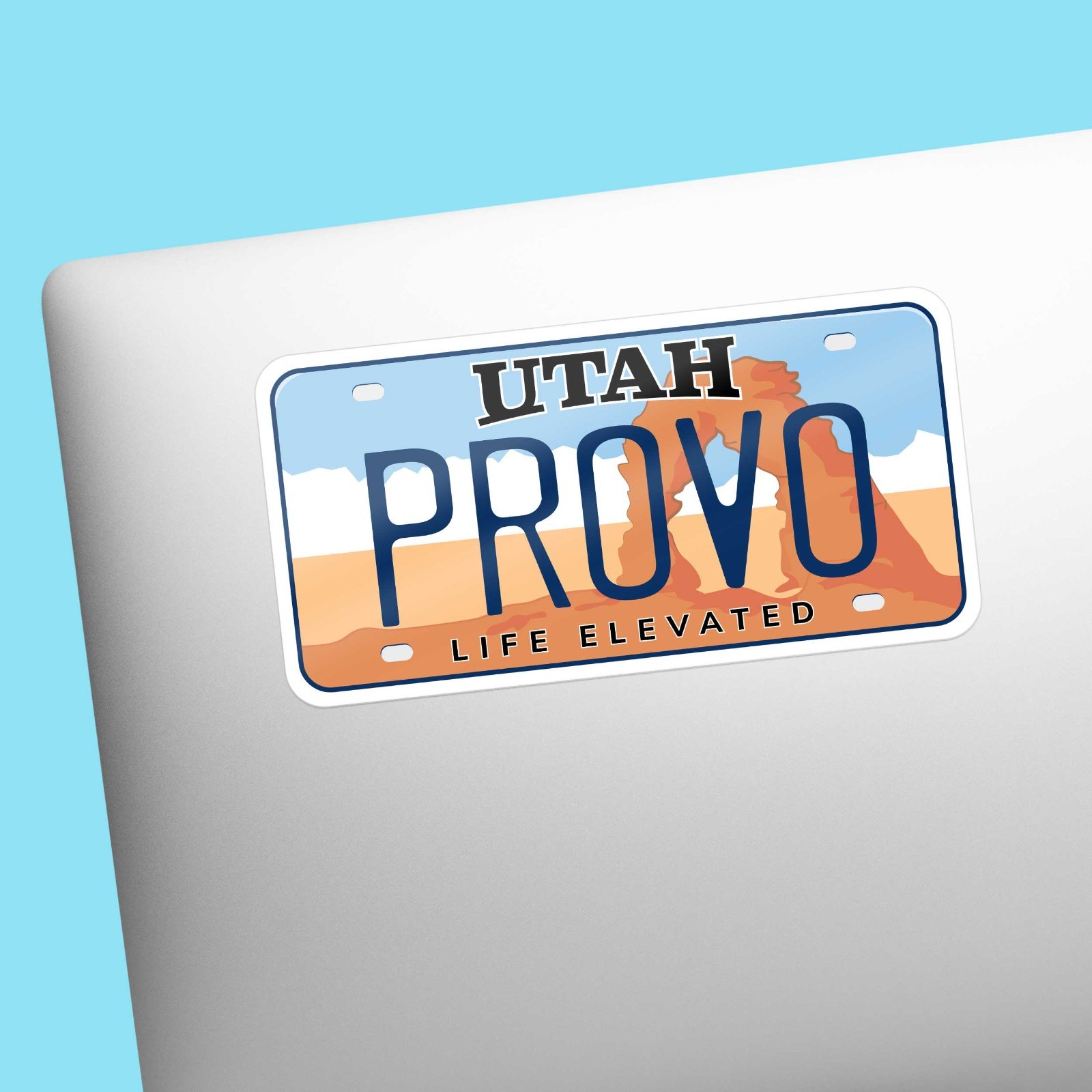 Utah License Plate Stickers – Choose Your UT City or National Park