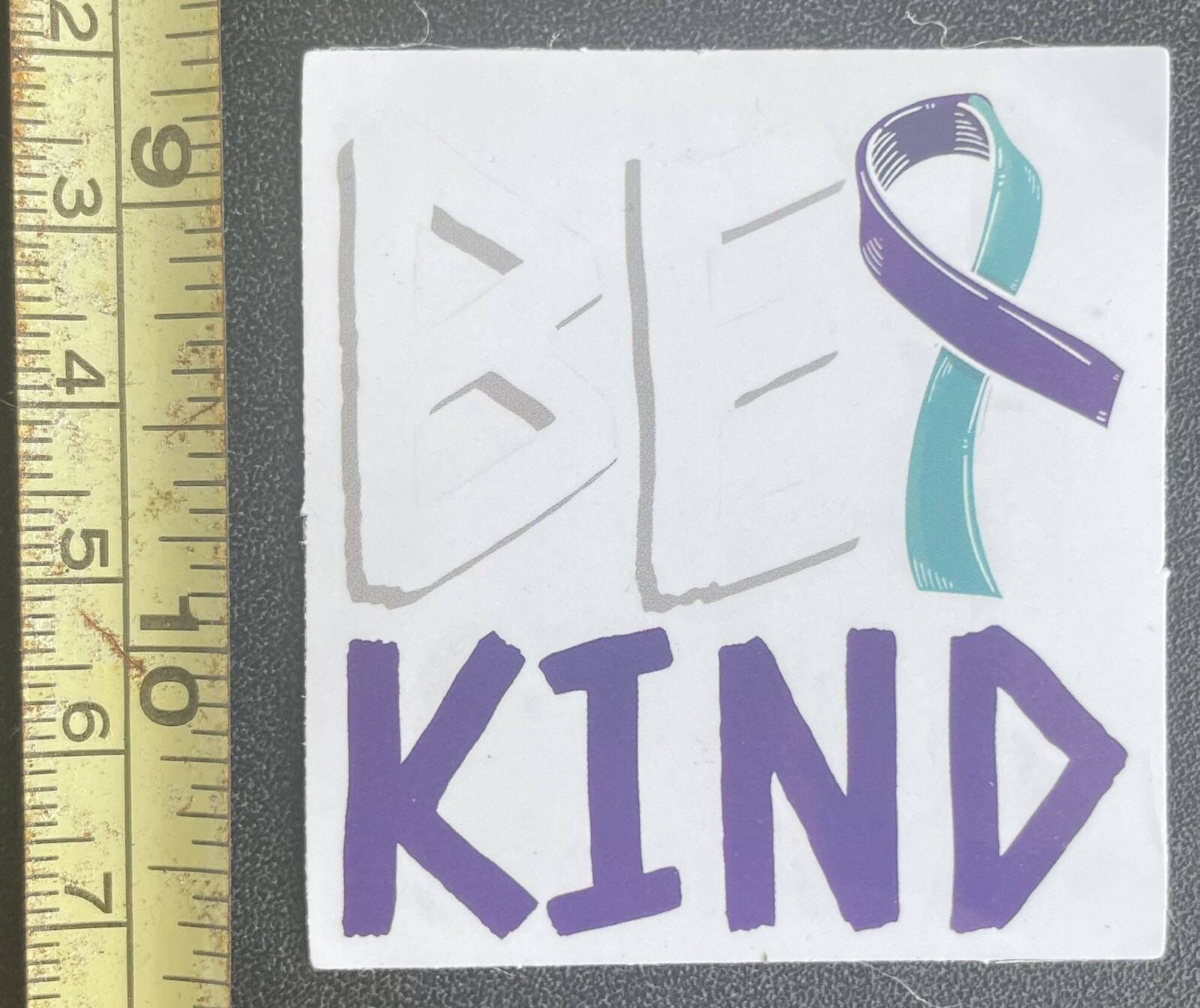 20 Suicide Prevention Awareness Stickers Purple Teal As Shown