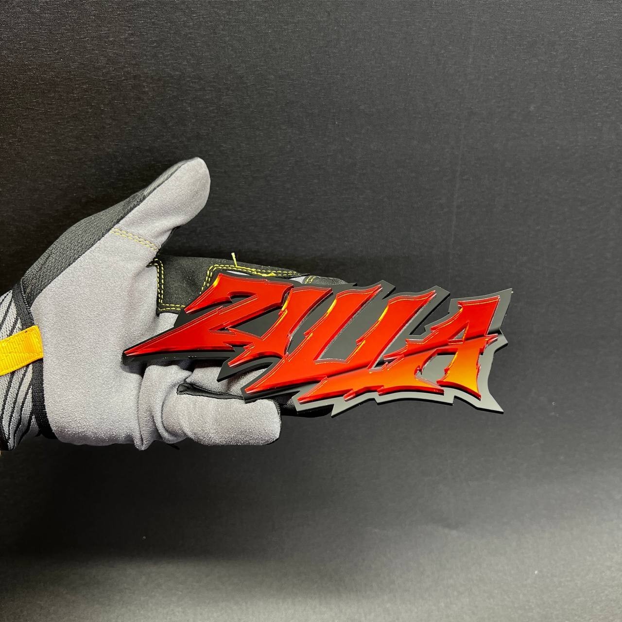 1PC ZILLA Custom 3D Text Car Badge Fender Emblem Tailgate Toolbox Decal