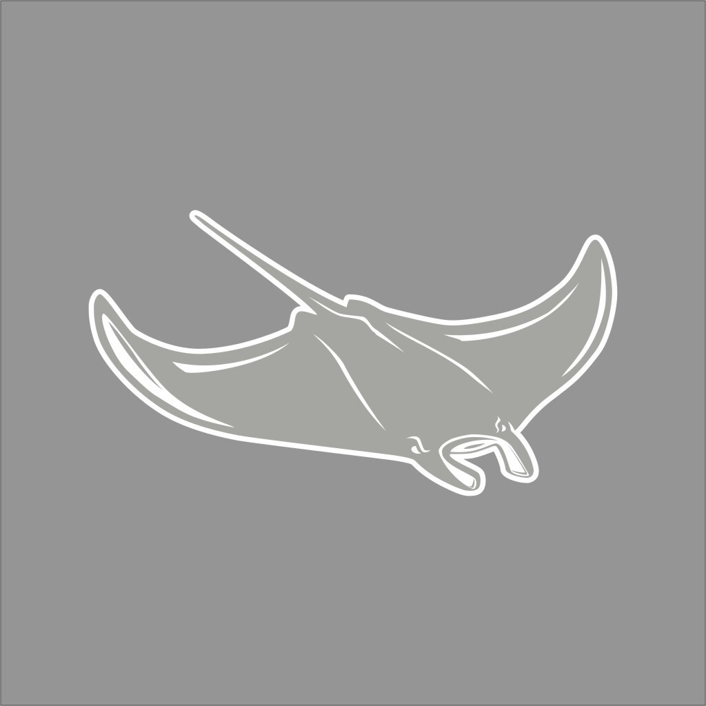 Tampa Bay Rays #4 MLB Team Logo 1 Color Vinyl Decal Sticker Car Window Wall