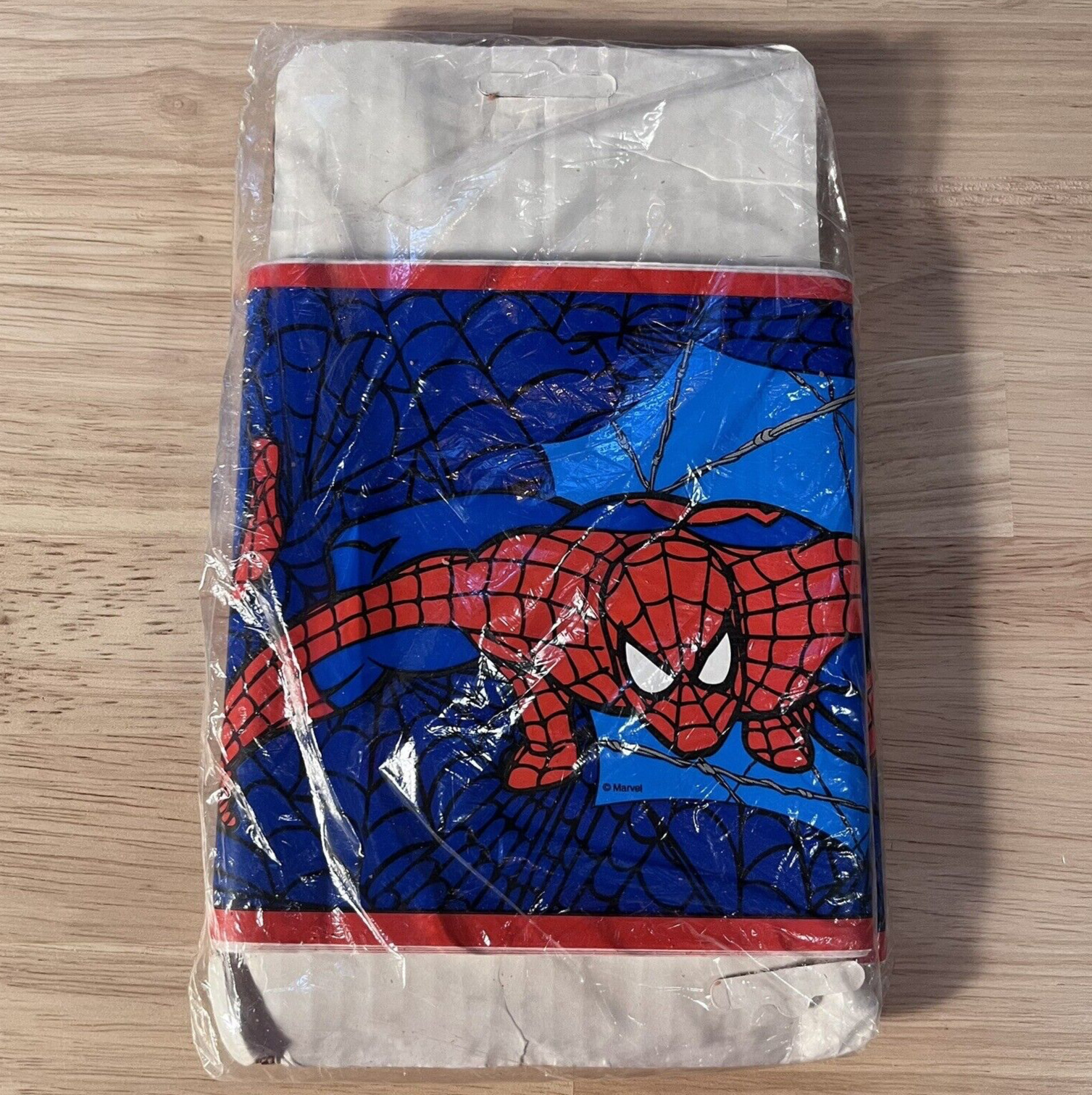 RARE! Lot/2 Spiderman Marvel Border Stick-Ups 1995 Priss Prints 6 in x 5 yards