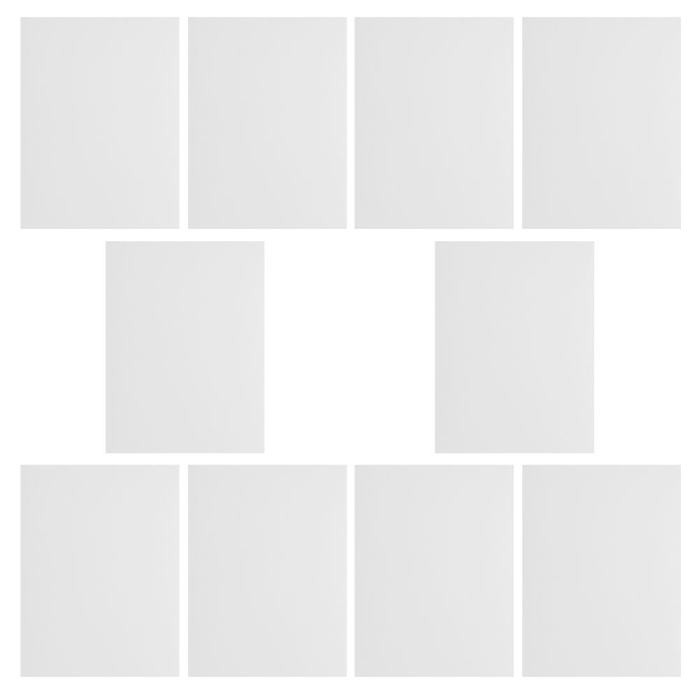 10 Sheets House Siding Pvc Fence Parts Household Wall Repairing Supplies