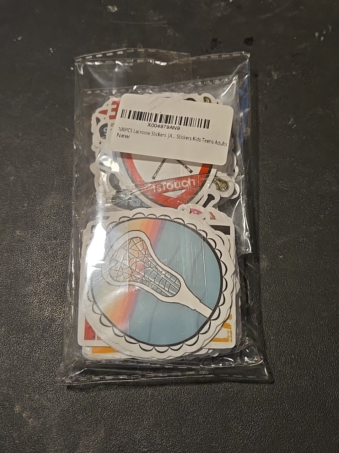 100 Pcs Lacrosse Stickers,Lacrosse for kids and adults