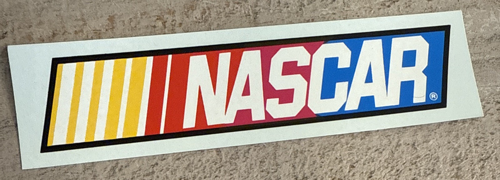 Nascar sticker logo racing skate cell laptop bumper vinyl decal