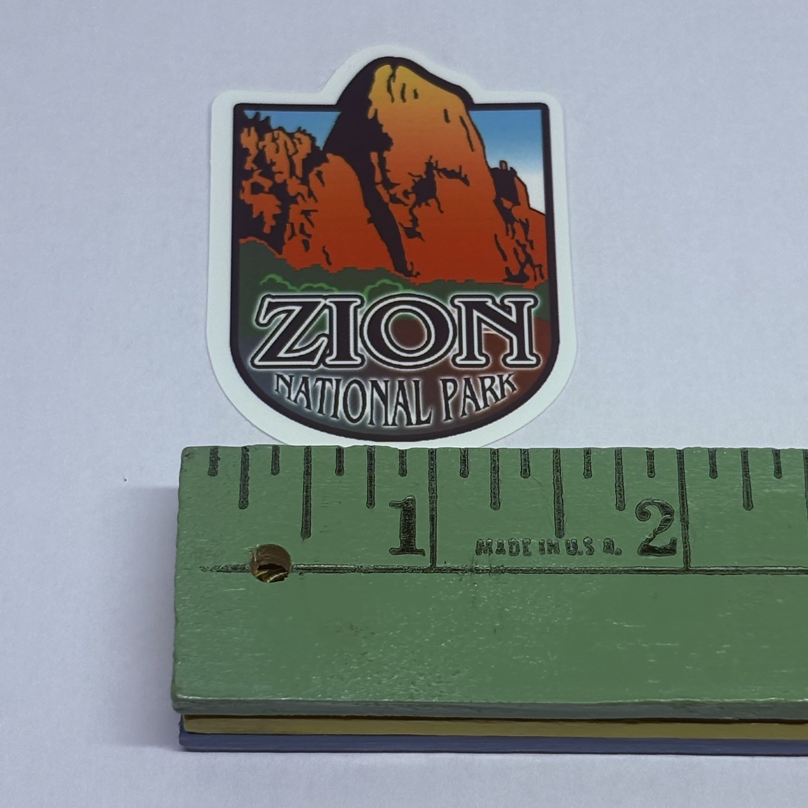 Zion National Park Sticker Travel Utah State Tour Decal Vinyl Souvenir Tc9