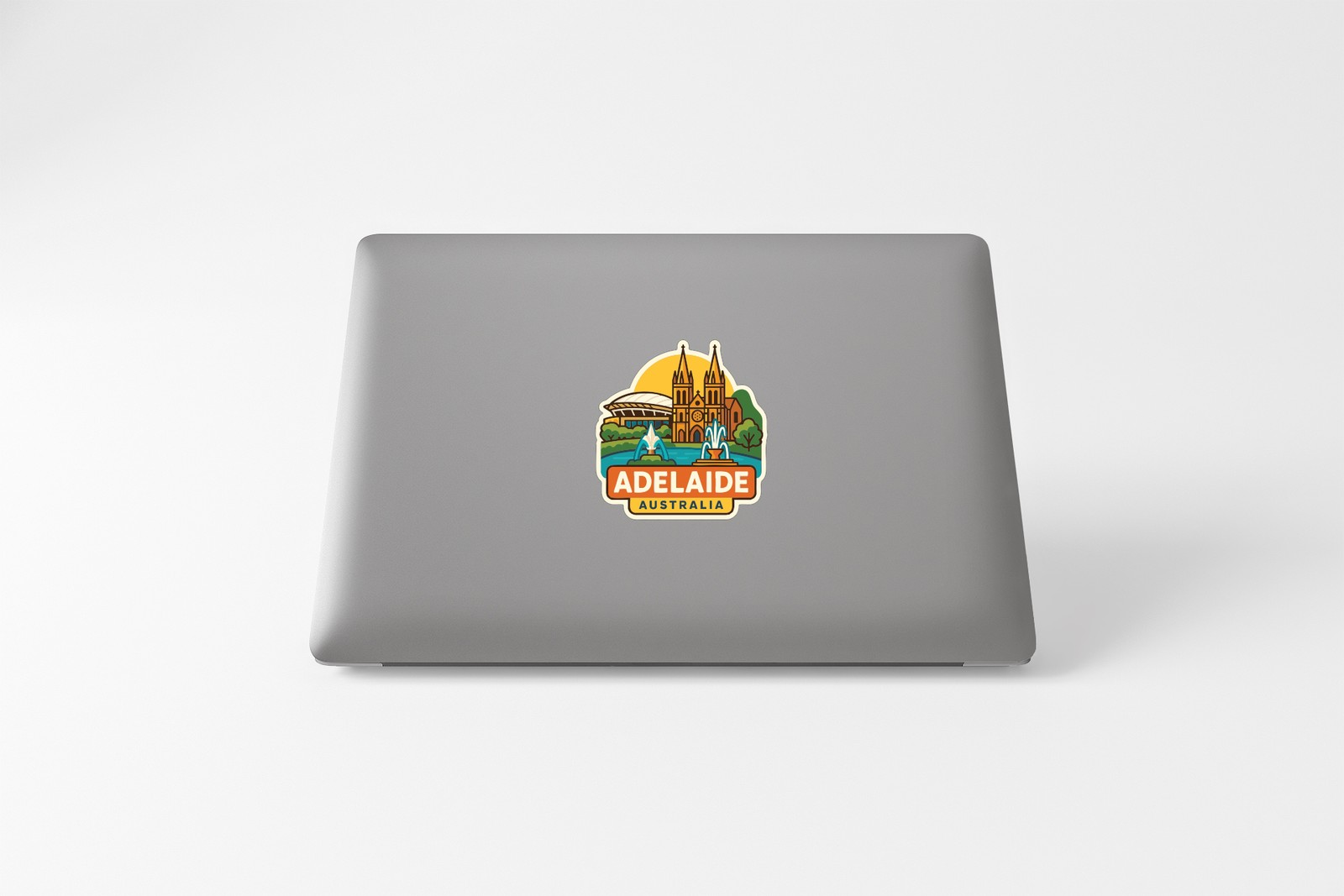 Adelaide Australia Sticker Decal Vinyl Die-Cut City Skyline Landmark Design
