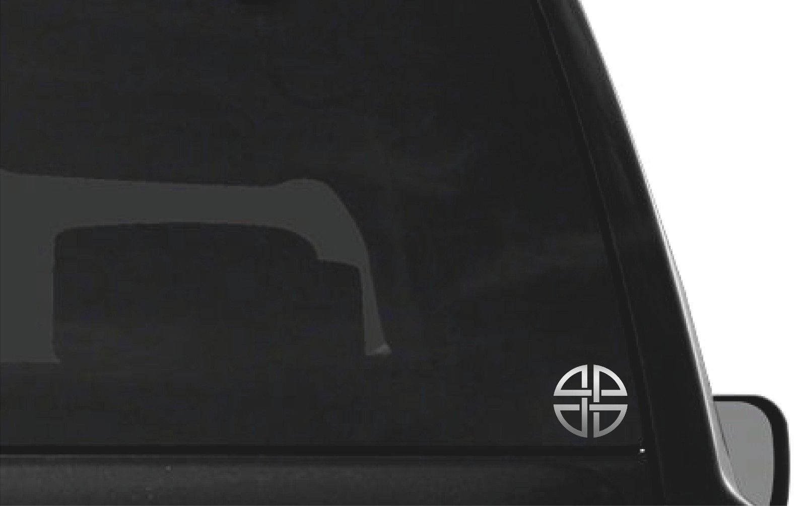 Celtic Shield Knot vinyl Decal Ward off Evil spirits and misfortune Sticker