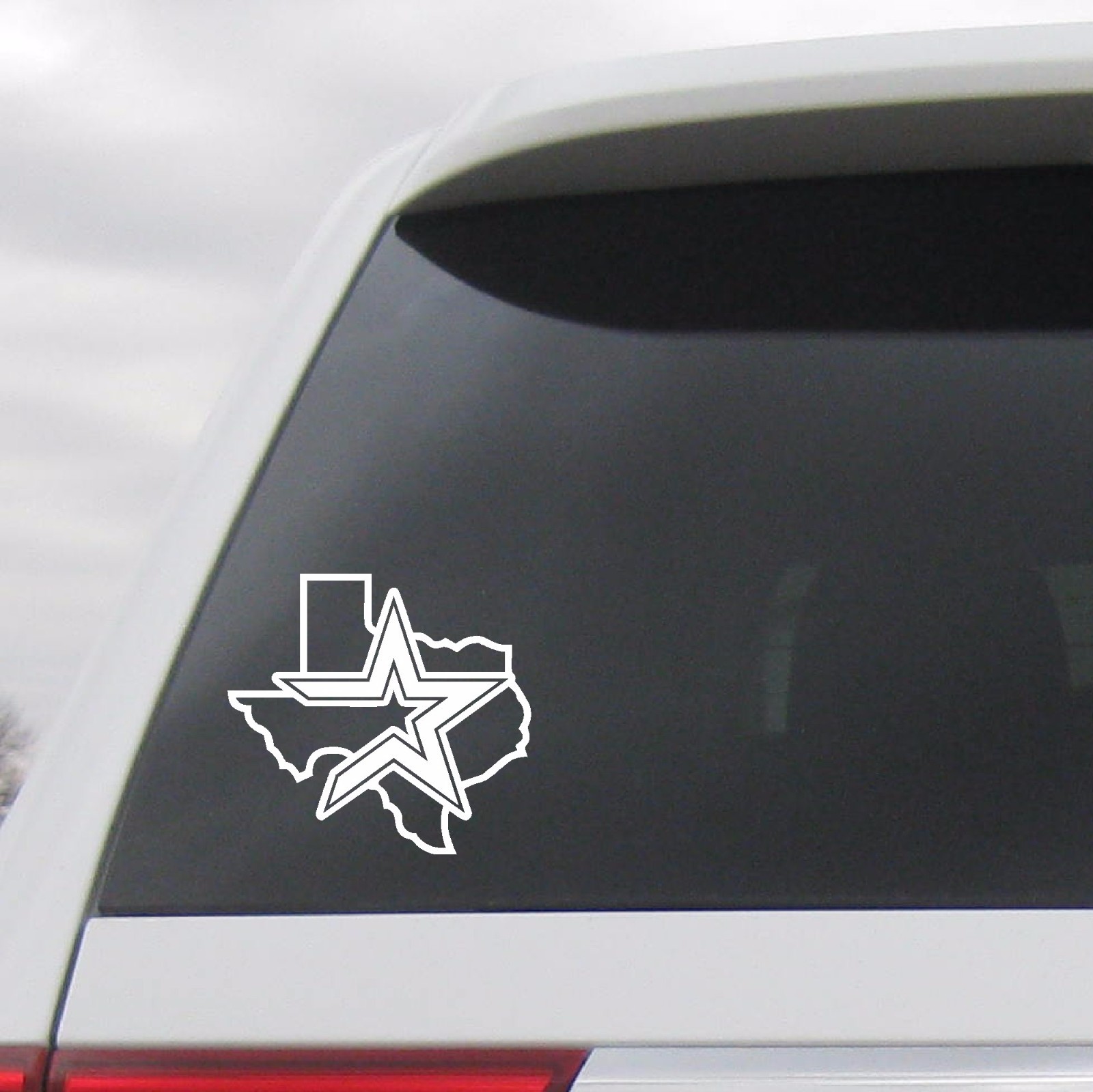 Houston Astros Decal Sticker Texas State Map Lone Star Car Truck